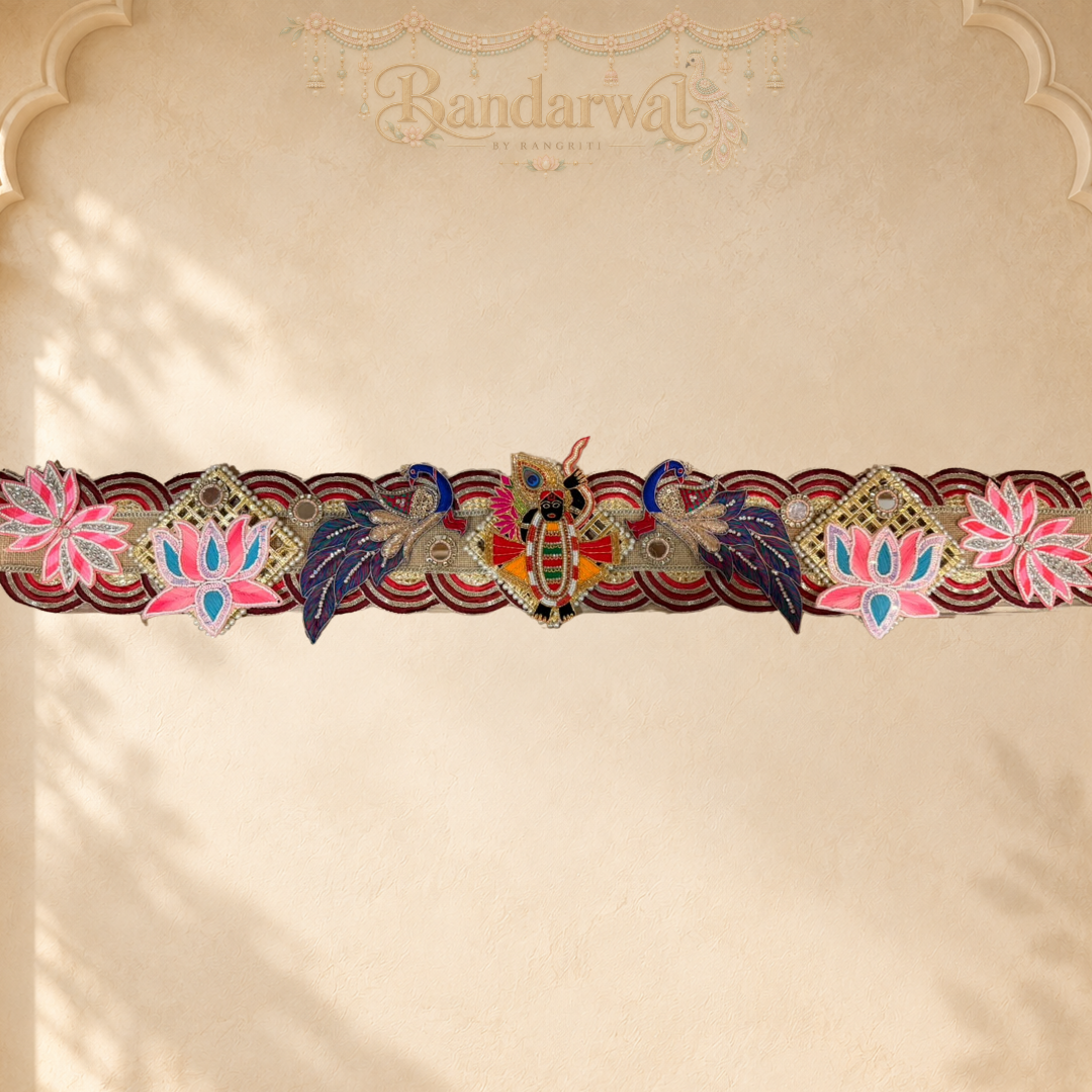 Krishna — Handcrafted Bandarwal Toran