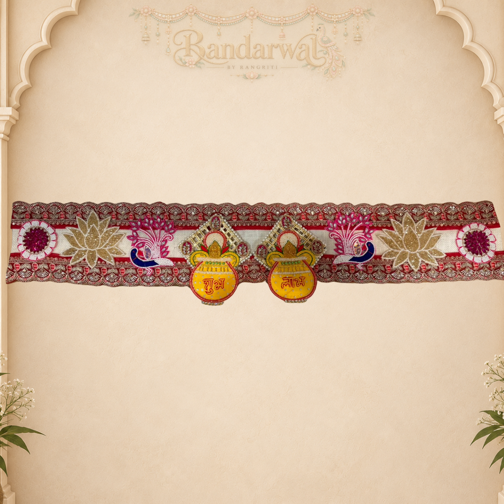 Shubh Labh — Handcrafted Bandarwal Toran