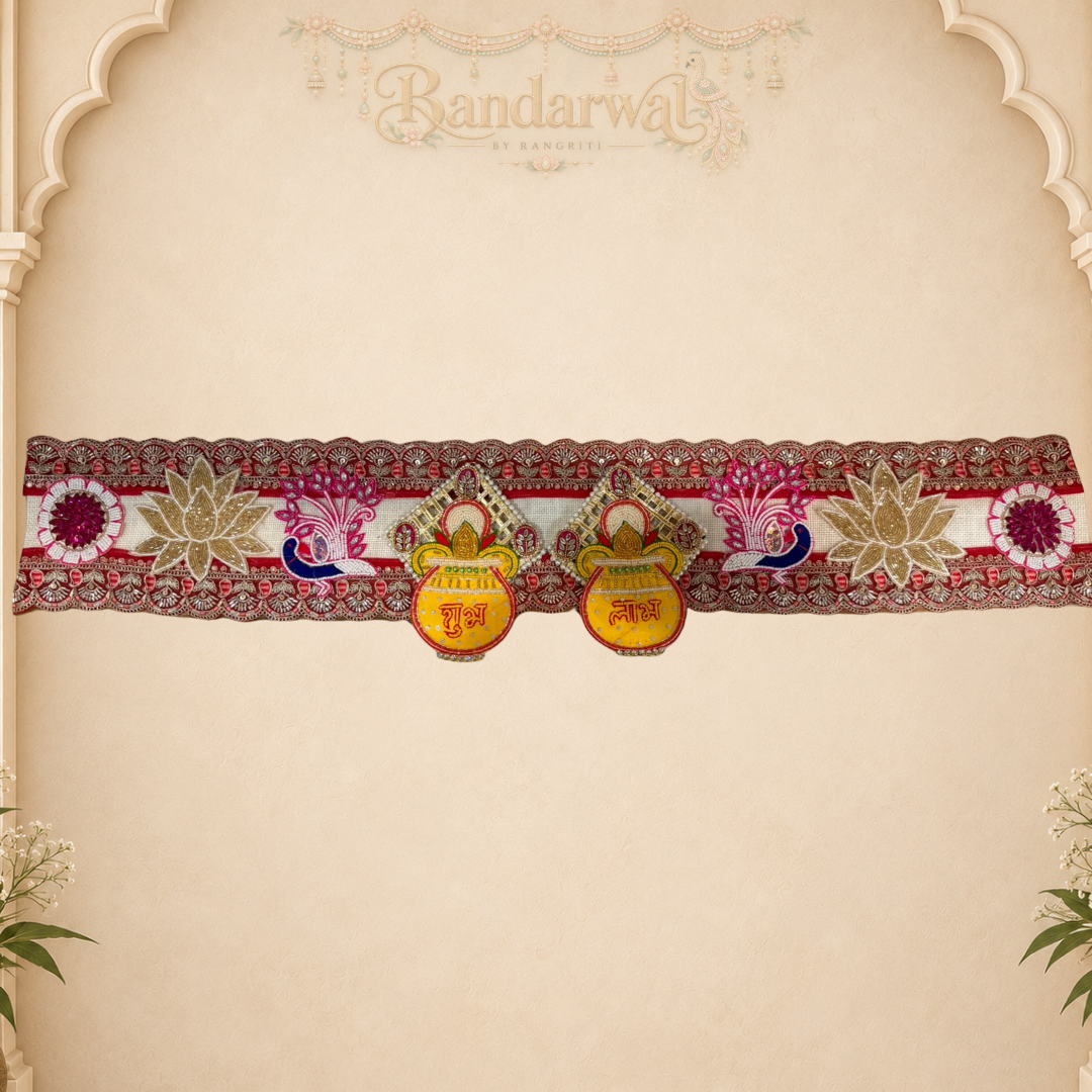 Shubh Labh — Handcrafted Bandarwal Toran