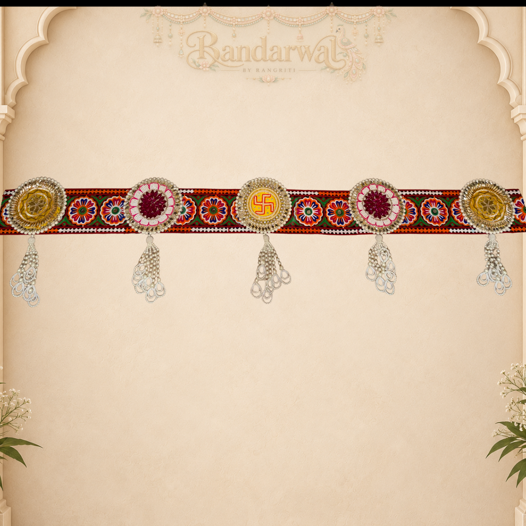 Phool Shagun Bandarwal — Handcrafted Auspicious Toran