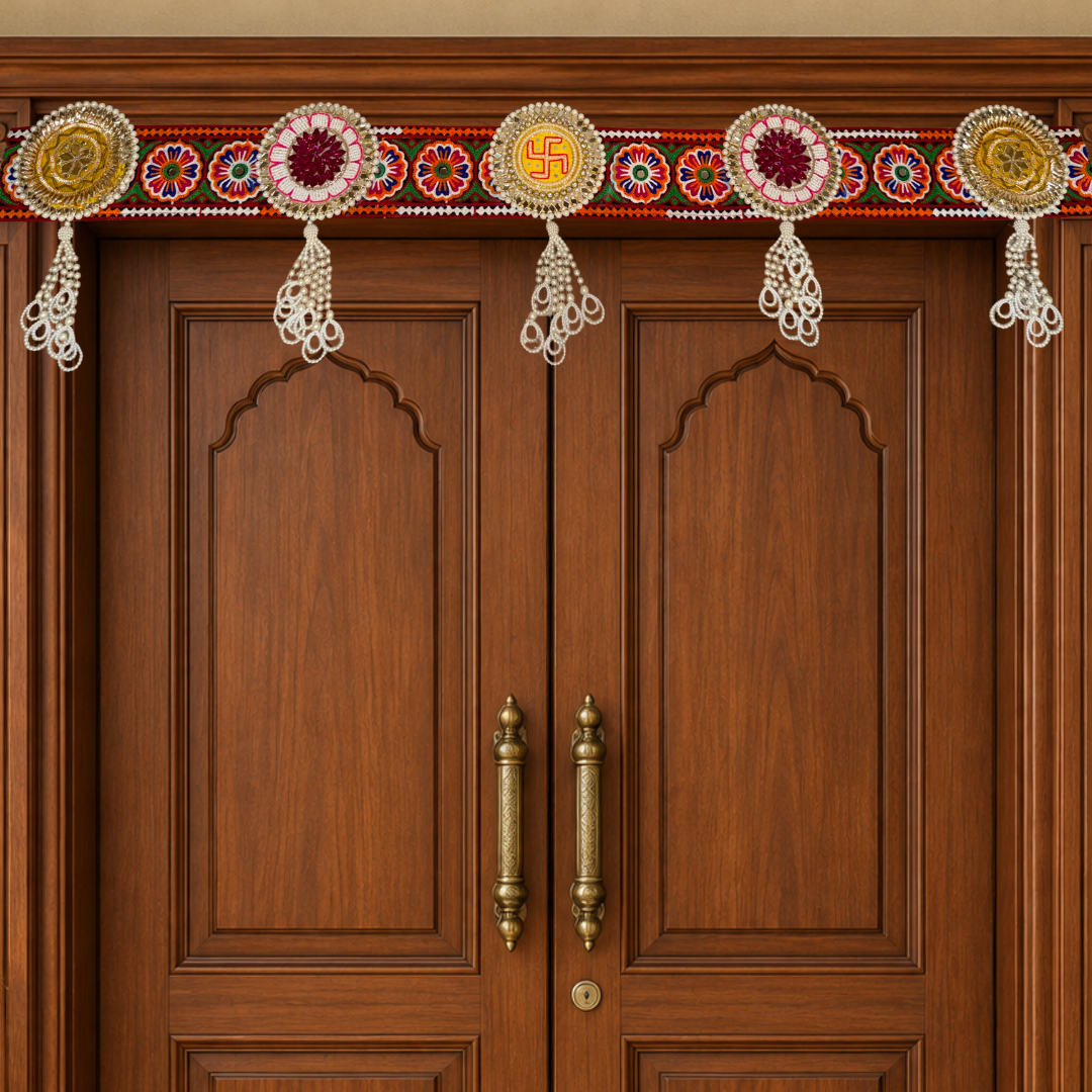 Phool Shagun Bandarwal — Handcrafted Auspicious Toran