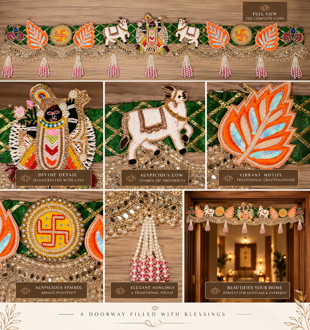 Govardhan Bandarwal — Handcrafted Festive Toran