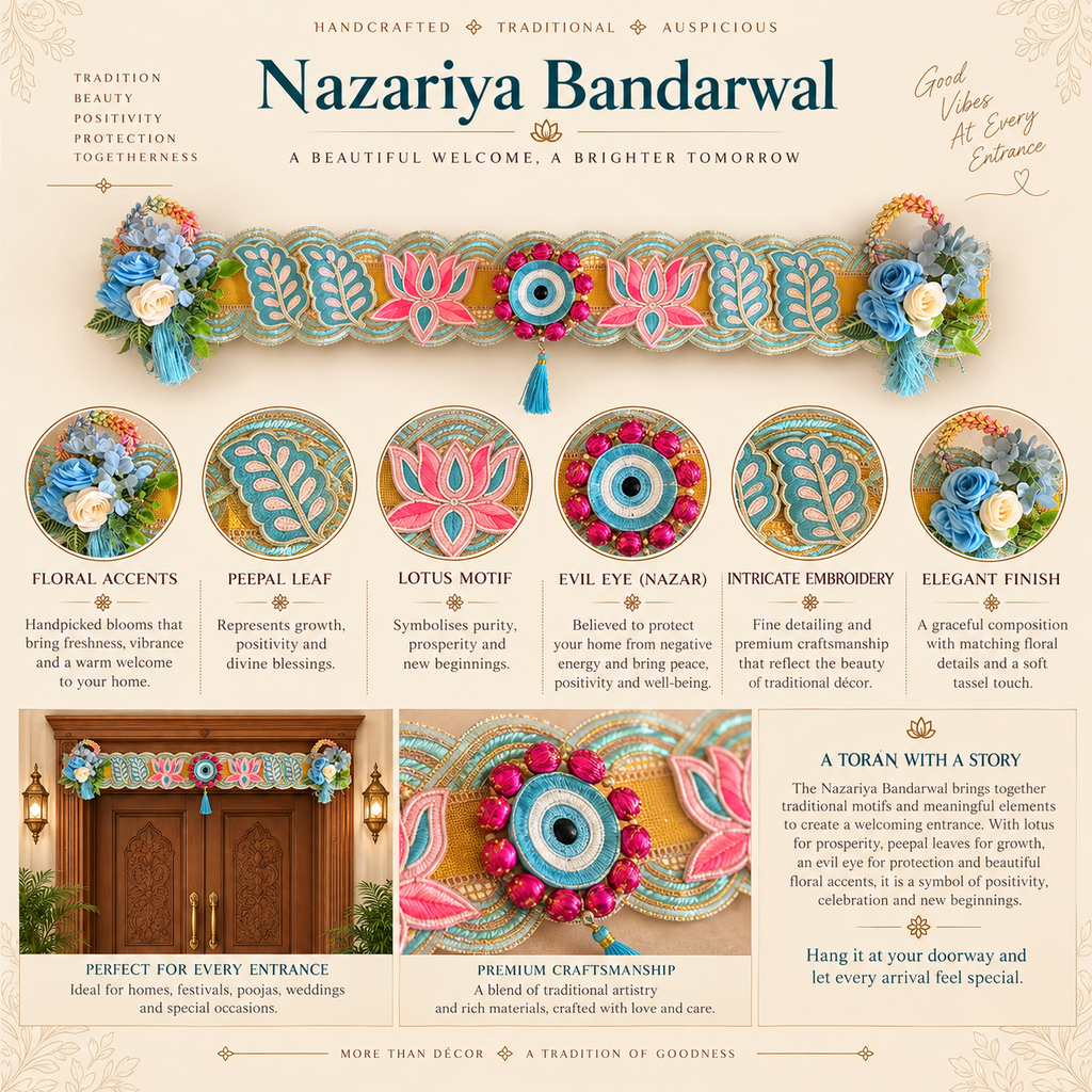 Nazariya Bandarwal — Handcrafted Bandarwal Toran